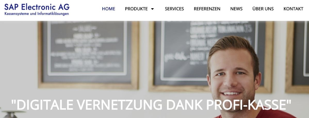 Neue Website SAP Electronic AG